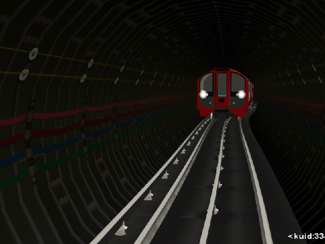 London Underground Tunnel London Underground Tunnel in Trainz
